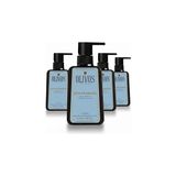 Nacario Olivos Zeytinyağlı Hamam Kokulu Sıvı Sabun - Derinlemesine Temizlik ve Ferahlatıcı Bakım - Nemlendirici ve Besleyici, Hassas Ciltler Için Ideal, 500ML (4X500 Ml, Hamam Kokulu)