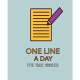 Nacario One Line A Day: Five Year Memory Journal