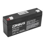 Nacario Orbus 6 Volt 3.2 Amper Akü Orb6-3.2 (125X33X60 Mm)