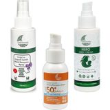 Nacario Organik Baby Organik ve Doğal Içerik Vücut Koruyucu Sprey,güneş Kremi ve Çok Amaçlı Hero Anlık Yatıştırıcı 100ML