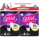 Nacario Orkid Platinum Cesaret Paketi Gece Ekstra 40'lı Yeni