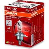 Nacario Osram Ampul Night Breaker Silver H4 12V 60/55W%100'YE Kadar Fazla Işık 130M'YE Kadar Fazla Görüş Açısı 64193NBS [enerji Sınıfı A]
