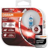 Nacario Osram H7%150 Fazla Işık Night Breaker Laser 12V