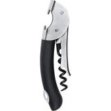 Nacario Oxo Çelik Çift Kollu Garson Tirbuşon, Gümüş/siyah, 1 Ct