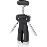 Nacario Oxo - Good Grips Steel Kanatlı Tirbuşon, Çıkarılabilir Kapsül Kesici, Plastik, Siyah