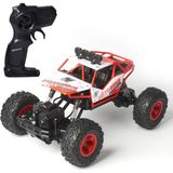 Nacario Oyuncak 2.4ghz Uzaktan Kumandalı Full Fonksiyon Şarjlı 4x4 Arazi Aracı Rc Rock Crawler (Kırmızı)
