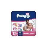 Nacario Paddlers Yenidoğan Bebek Bezi 1 Numara (2-5 Kg) 11 Adet – Deneme Paketi, Yumuşak ve Sızdırmaz