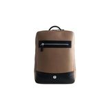 Nacario Paftalı Deri Laptop Sırt Çantası, 38X26X6 Cm, Modern Tasarım