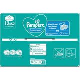 Nacario Pampers Fresh & Clean Islak Bebek Mendili (12 Paket = 624 Islak Mendil)