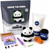 Nacario Panda Amigurumi Tığ Kiti Örgü Seti