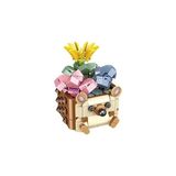 Nacario Panlos Mini Potted Plant Serisi Ayı Figürü 281 Parça Oyuncak Yapım Seti -FFP655009