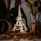 Nacario Paris Eyfel Kulesi 3 Boyutlu LED Masa Lambası - USB Bağlantılı Sarı Işık
