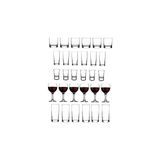 Nacario Paşabahçe 30 Parça Mega Set Istanbul Viski Rakı Shot Votka ve Şarap Bardağı Seti