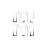 Nacario Pasabahce Vodka Bardağı ve Eğimli Cam Pipet Seti. 6 Lı - 12 Parça TYB3CCCPS8VG0S5H83