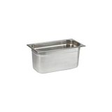 Nacario Paslanmaz Çelik Gastronom/gastronorm Küvet Gn 1/3-150 (32,5 x 17,6 x 15 Cm)