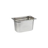 Nacario Paslanmaz Çelik Gastronom/gastronorm Küvet Gn 1/4-150 (26,5 x 16,2 x 15 Cm)