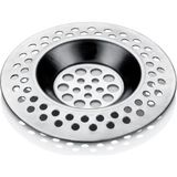 Nacario Paslanmaz Çelik Lavabo Süzgeci 7 cm – Mutfak ve Banyo Gideri Için Tıkanma Önleyici Metal Süzgeç