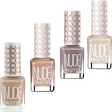 Nacario Pastel Oje Nude 4'lü 50.set 101-763-759-765 (5'li Maske Hediyeli)