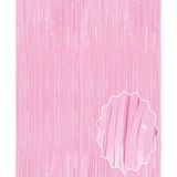 Nacario Pembe Püsküllü Kapı Perdesi