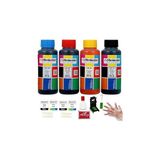 Nacario Perfection Canon Uyumlu Pg-46 Cl-56 Aparatlı Kartuş Dolum Seti 4 x 100 ml (E404, E414, E464)