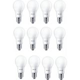 Nacario Philips 8W (60W) E27 LED Ampul Beyaz 6500K (12 Adet) Tasarruflu LED Lamba