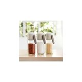Nacario Pinmoo Easy Ayarlı Tuzluk-Biberlik- Baharatlık 250 Ml. Cam Bej