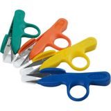 Nacario Plastik Yaylı Iplik Temizleme Makası, Terzi ve Tekstil Kullanımı, Balıkçı Misina Kesici, Hassas Kesim, Ergonomik, El Tipi, Iplik Kesici, Kumaş, Fazlalık Temizleme Makası (2 Adet)