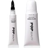 Nacario Pop Beauty Peeling Yapan Dudak Kremi (Pembe) & Aydinlik Veren Gözenek Küçülten Makyaj Bazi