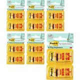 Nacario Post-It Mesaj "sign Here" Bayrakları Değer Paketi, 50/dispenser, 12 Dispenser/paket, 1" Geniş, Sarı (680-SH12)