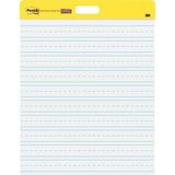 Nacario Post-It Şövale Pedi, 50,8 cm x 58,4 Cm, Beyaz Çizgili, 20 Yaprak/ped, 1 Ped, Komut Şeritleri Dahil Montajlar (566PRL)