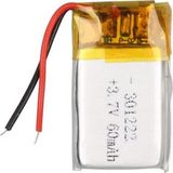 Nacario Powermaster 301222 3.7V 60Mah Lityum Polimer (Li-Po) Batarya Ciklet Pil