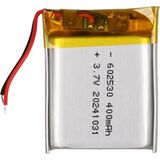 Nacario Powermaster 602530 3.7V 400Mah Lityum Polimer (Li-Po) Batarya Ciklet Pil