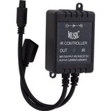 Nacario Powermaster Ir Kontrol Kumandalı Renk Değiştiren Müziğe Sese Duyarlı Rgb Led Kontrol Cihazı