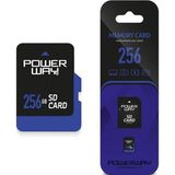 Nacario Powerway Pwr-256 256Gb Micro Sd Hafıza Kartı (Adaptör Dahil)