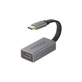 Nacario Promate Type-C Den HDMI A Bağlantı Kablosu Ultra Hızlı 4k30hz Dönüştürücü/promate Medıalınk-H1.grey