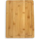 Nacario Promosyonca Bambu Steak Sunum Tahtası, Kesme Tahtası, Kalın Bambu, Farklı Ebatlarda (30X20X1.2 Cm)