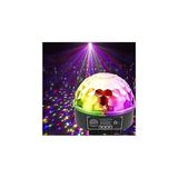 Nacario Qx-61 Rgbw DMX512 Sahne Küre LED Işık Sistemi 6X1W Disko Işığı