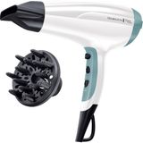 Nacario Remington Saç Kurutma Makinesi Iyonları [hafif ve Sessiz] Shine Therapy (2300 Watt, Hafif ve Düşük Ses Seviyesi, 3 Isıtma ve 2 Üfleme Kademesi, Soğutma Kademesi, Şekillendirme Başlığı ve Difüzör),