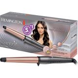 Nacario Remington Saç Maşası Keratin Protect , Konik, Yüksek Kaliteli Grip-Tech Seramik Kaplama, Gri/pembe Altın, CI83V6