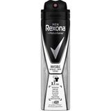 Nacario Rexona Men Erkek Anti-Perspirant Sprey Deodorant Invisible Black White Ter Kokusuna Karşı Koruma 150 ml