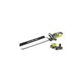 Nacario Ryobı 18 V One + Akülü Çit Makası RHT1851R20F (Bıçak Uzunluğu 50 Cm, Kesme Kalınlığı 22 Mm, Elmas Bilenmiş Bıçaklar, Döner Sap, Anti Blokaj Sistemi, 1 x 2,0 Ah Akü ve Şarj Cihazı Kartonda Dahil)