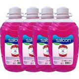 Nacario Saloon 2 Lt Sıvı Sabun Gül 4 Lü Paket