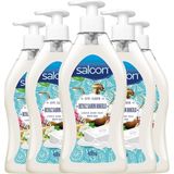 Nacario Saloon Sıvı Sabun 400 ml Beyaz Sabun Kokulu x 6'lı Paket