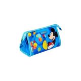 Nacario Samsonite Mickey Mouse Çok Amaçlı Çocuk Çantası - Disney Lisanslı Kalem Kutusu ve Makyaj Çantası - Mavi