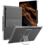 Nacario Samsung Galaxy Tab S9 Fe PLUS/S10 Plus/s9 Plus ile Uyumlu Kılıf Darbelere Dayanıklı Şeffaf Kapak X610-16-810-18 X820 Beyaz
