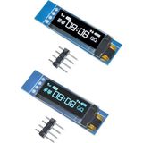 Nacario Sanec 0.91 ” Inch I2C 128×32 OLED Ekran Mavi (Arduino Uyumlu)