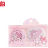 Nacario Sanrio Lisanslı Ekstra Büyük Makyaj Pufu (2 Adet + Kap)