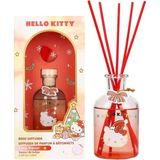 Nacario Sanrio Lisanslı Hello Kitty Yılbaşı Koleksiyonu Oda Kokusu – Cam Şişe ve Fiber Çubuklu Ev Parfümü