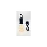 Nacario Şarjlı Taşınabilir LED Ampul Lamba – USB ile Şarj Edilebilir, 3 Kademeli Işık, Asma Kancalı & Kamp, Bahçe, Dolap, Balkon, Banyo Için Acil Aydınlatma (3200K)