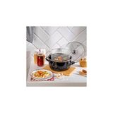 Nacario Schäfer Fry Çıtır Kızartma Tenceresi 22 Cm-3 Parça-Siyah